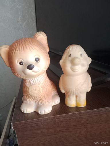 Игрушки СССР резина