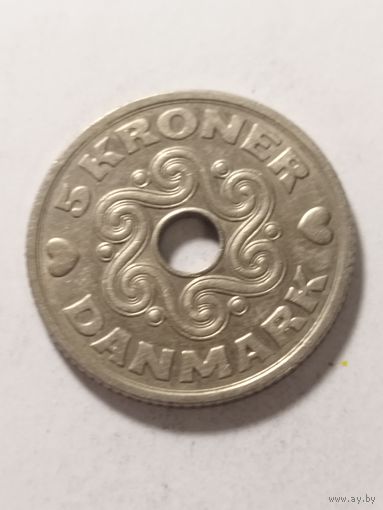 Дания 5 крон 1990