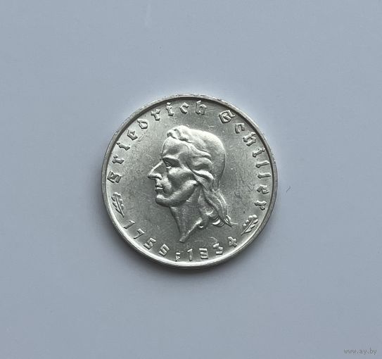 Третий рейх  2 марки 1934 г.