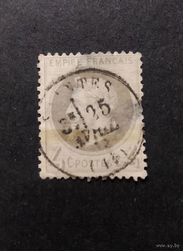 Франция.\307фк\ 1862-1870 КОРОЛЬ. Стандарт  Стандарт ми26 кц60-100евр тонкие места