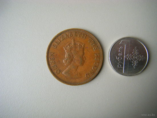 Джерси 1/12 шиллинга 1960г. 300 лет вступления на престол Карла II