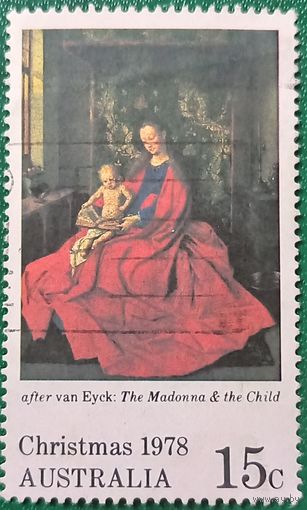 Австралия 1978. Живопись. Мадонна и ребенок