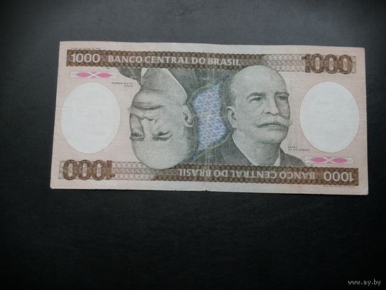 Бразилия 1000 крузейро 1981 1985