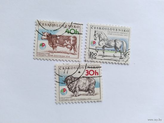 ЧССР  1976 3м дом.животн.