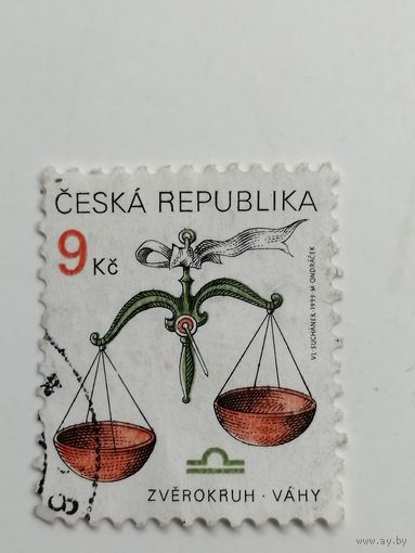 Чехия 1999. Знаки зодиака.