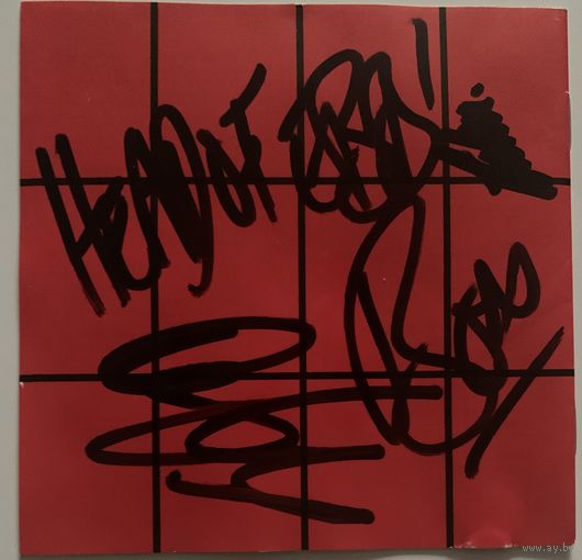 Nitzer Ebb - Ebbhead.Подписанный компакт-диск