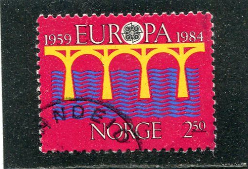 Норвегия. Европа СЕРТ - 1984