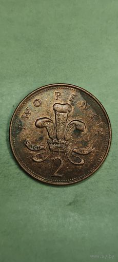 Великобритания 2 пенса 2001