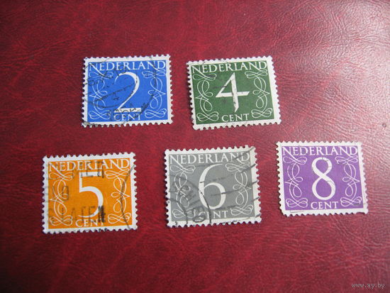 Марка стандарт 1946 - 1957 года Нидерланды