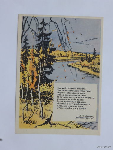 Скородумова Евгений Онегин 1958   10х15 см