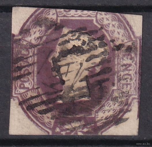 13.Br. Великобритания. Виктория. 6P. 1854 г. Mi.#5b.