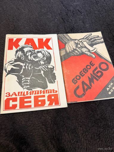 2книги. Боевое самбо для всех. Как защитить себя