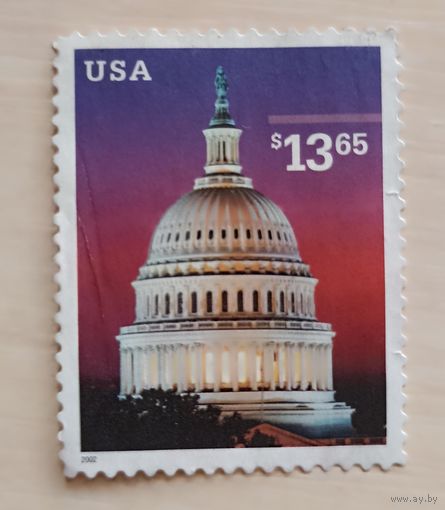 USA   2002   Купол Капитолия в Вашингтоне