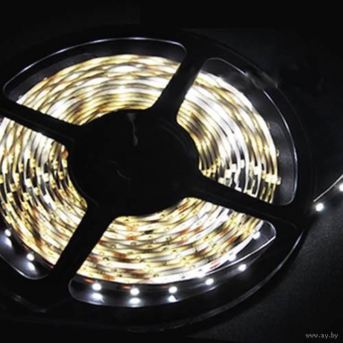 Светодиодная лента 1 метр 60 LED 3528 SMD. Белый тёплый, Холодный итог