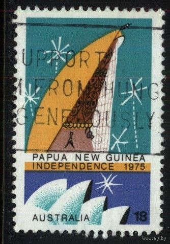 Австралия - 1975 [Mi. 593] Гашеная (AU14)