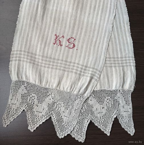 Старинный рушник лен