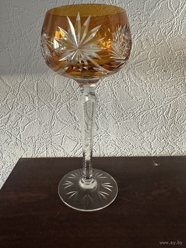 Бокал цветной хрусталь