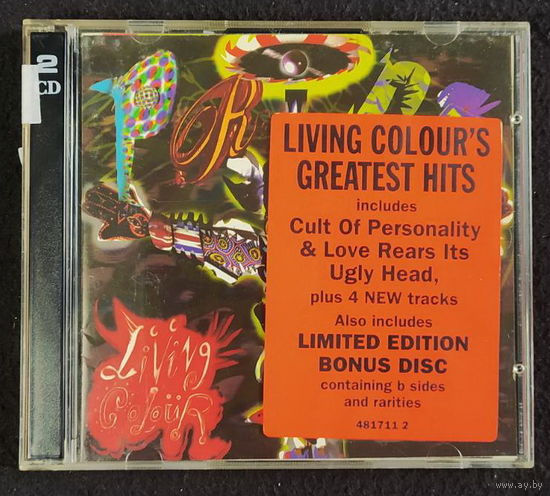 CD,(Австралия) Living Colour – Pride (2CD)