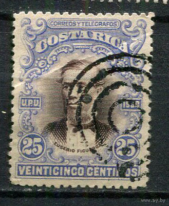 Коста-Рика - 1903 - Эусебио Фигероа Оремуно 25С - [Mi.51] - 1 марка. Гашеная.  (LOT Ft20)-T10P40