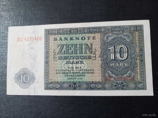 10 марок 1948г Германия Берлин хорошее состояние