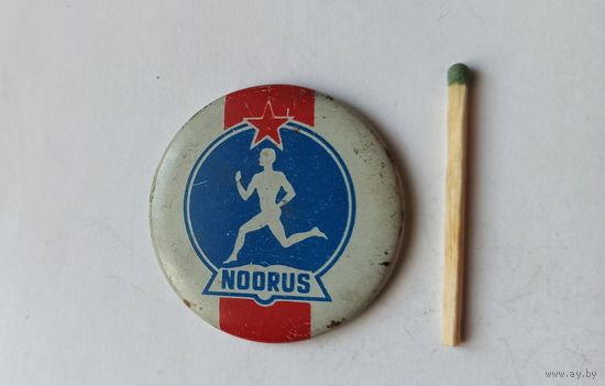 Членский знак ДСО NOORUS (Юность) СССР