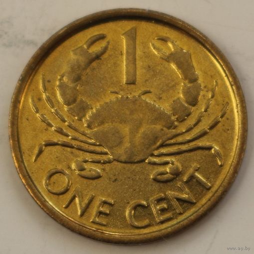 Сейшелы 1 цент 2004 год