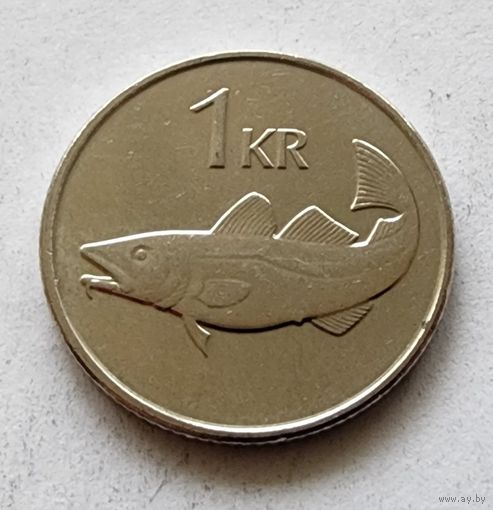 Исландия 1 крона, 2011
