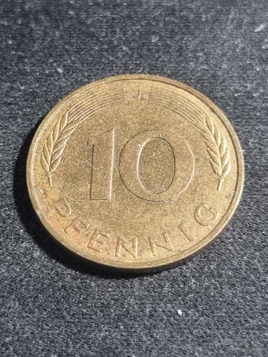 ФРГ 10 пфеннигов 1982 J