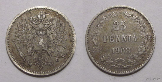 25 пенни 1908