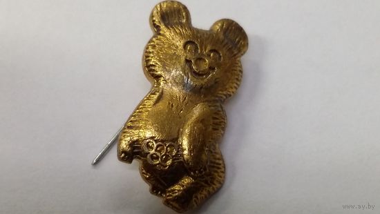 Значёк Олимпийский мишка