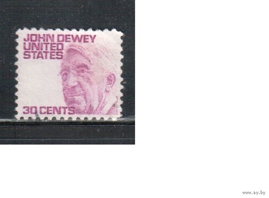 США-1968, (Мих.970) , * (без клея) , Стандарт, Личности, Философ (одиночка),