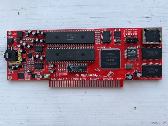 ZX-MULTISOUND звуковая карта TSFM+GS+SAA+SD+MIDI для NemoBus