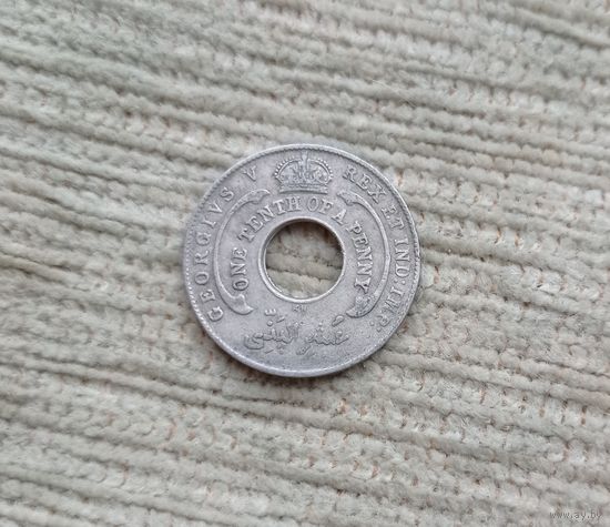 Werty71 Британская Западная Африка 1/10 пенни 1925 KN