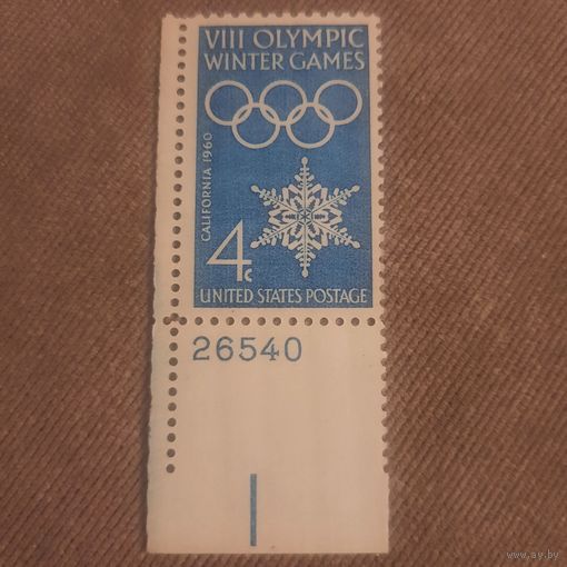 США 1960. Зимняя олимпиада Калифорния 1960