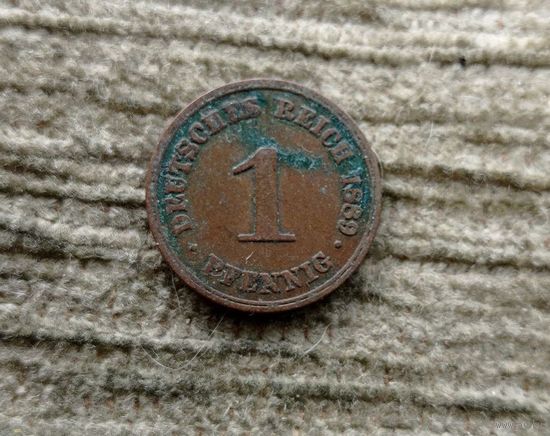 Werty71 Германия 1 пфенниг 1899 A