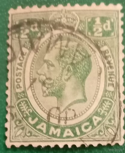 Ямайка 1912. Король Георг V