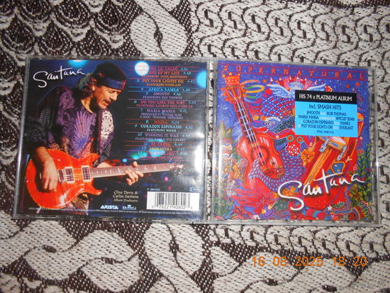 Santana – Supernatural /CD   оригинал
