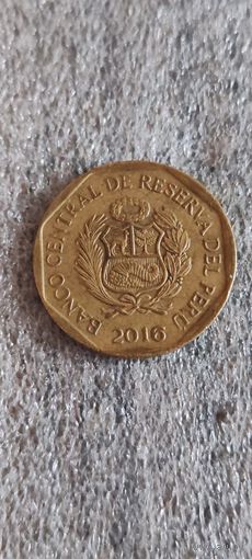Перу 20 сентимос 2016