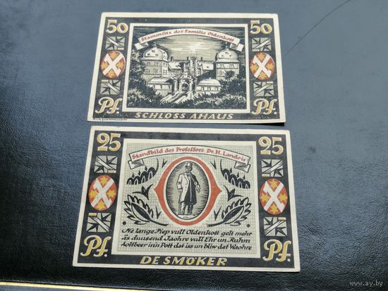 Германия нотгельд  50  25 pf  1921 ahaus