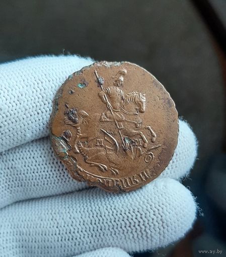 2 копейки 1763? ММ Перечекан из 4 коп 1762 года