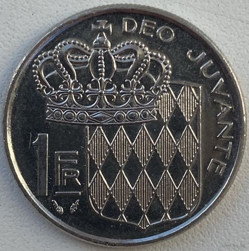 Монако 1 франк 1986 г.