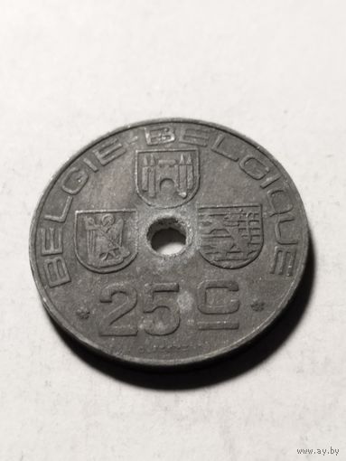 Бельгия 25 сентим 1944
