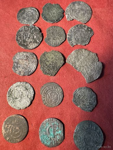 Монеты 1600-е годы.