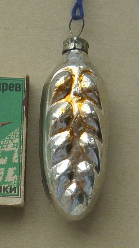 Ёлочная игрушка. Колосок. Д-76.