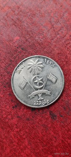 Мальдивы 1 руфия 2007