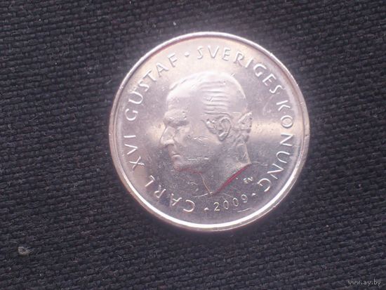 1 крона ШВЕЦИЯ 2009 год , 200 лет утраты Финляндии