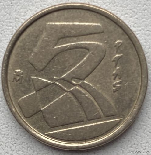 Испания 5 песет 1990 г.