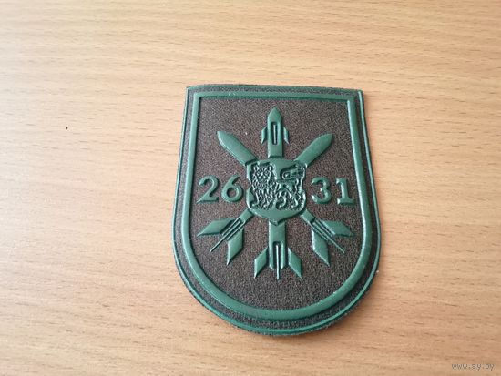 Шеврон 2631 БАВБ ВВС и войск ПВО ВС РБ на полевую форму