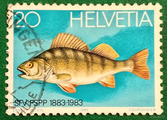 Швейцария 1983. Окунь