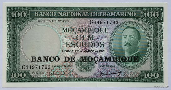 100 эскудо 1961